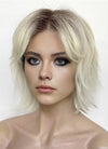 The New Avengers Thunderbolts Yelena Belova Black Widow Blonde With Dark Roots Wavy Lace Front Synthetic Wig LF8046