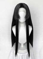 Demon Slayer: Kimetsu no Yaiba Kanae Kocho Yaki Natural Black Straight Lace Front Synthetic Wig LF8050