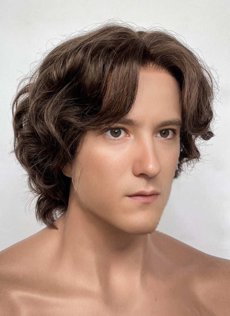The New Avengers Thunderbolts Robert "Bob" Reynolds Brunette Wavy Lace Front Synthetic Men's Wig LF8068