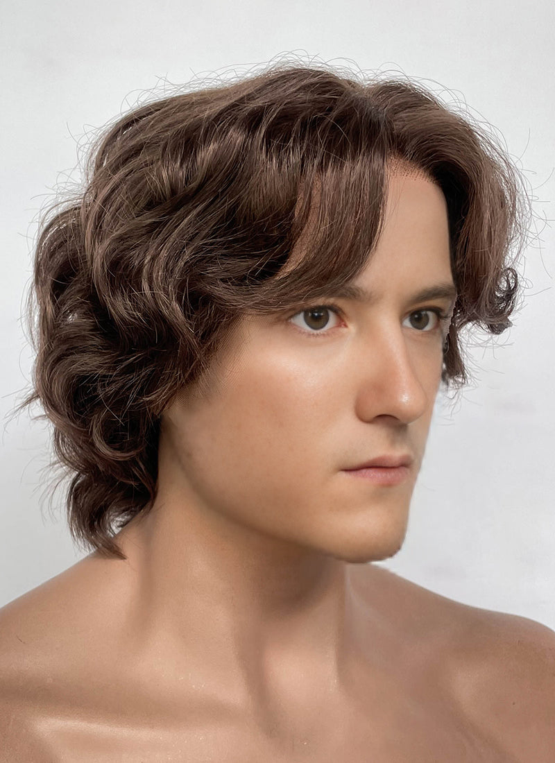 The New Avengers Thunderbolts Robert "Bob" Reynolds Brunette Wavy Lace Front Synthetic Men's Wig LF8068