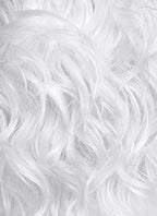 White Wavy Lace Front Synthetic Men's Wig LF8083