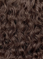 Stranger Things Nancy Wheeler Brunette Curly Lace Front Synthetic Hair Wig LF8085