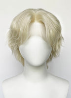 Pastel Ash Blonde Wavy Lace Front Synthetic Hair Wig LF8086