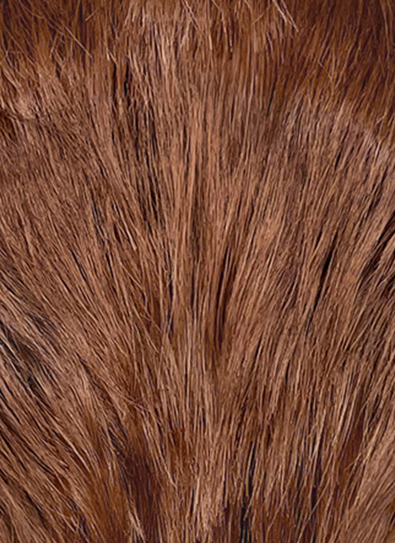 Dispatch Robert Robertson III Mecha Man Brown Straight Lace Front Synthetic Men's Wig LF8089