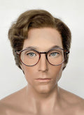 Stranger Things Henry Creel Vecna Brown Wavy Lace Front Synthetic Men's Wig LF8101