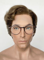 Stranger Things Henry Creel Vecna Brown Wavy Lace Front Synthetic Men's Wig LF8101