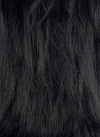 One Piece Crocodile Black Straight Lace Front Synthetic Men's Wig LF8109