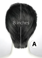 Short Lace Front Wig with Shaved Side - 2 Styles Available | Multiple Colors | Free 2 Wig Caps Included LF8127