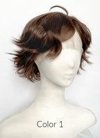 Critical Role Thimble Brown Wavy Lace Front Synthetic Wig LF8138