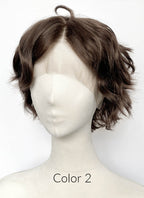 Critical Role Thimble Brown Wavy Lace Front Synthetic Wig LF8138