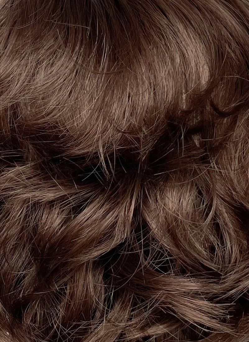 Critical Role Thimble Brown Wavy Lace Front Synthetic Wig LF8138
