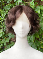 Critical Role Thimble Brown Wavy Lace Front Synthetic Wig LF8138