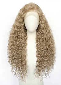 Blonde Curly Lace Front Synthetic Wig LFCS261