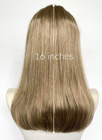 Mixed Blonde Straight Lace Front Synthetic Wig LFCS350