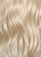 Blonde With Dark Roots Wavy 13" x 6" Lace Top Kanekalon Synthetic Hair Wig LFS053