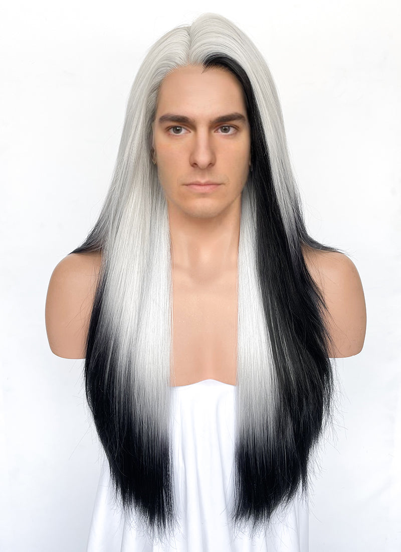 Long grey wig uk online