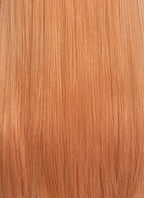 Pastel Orange Straight Lace Front Synthetic Wig LN6047