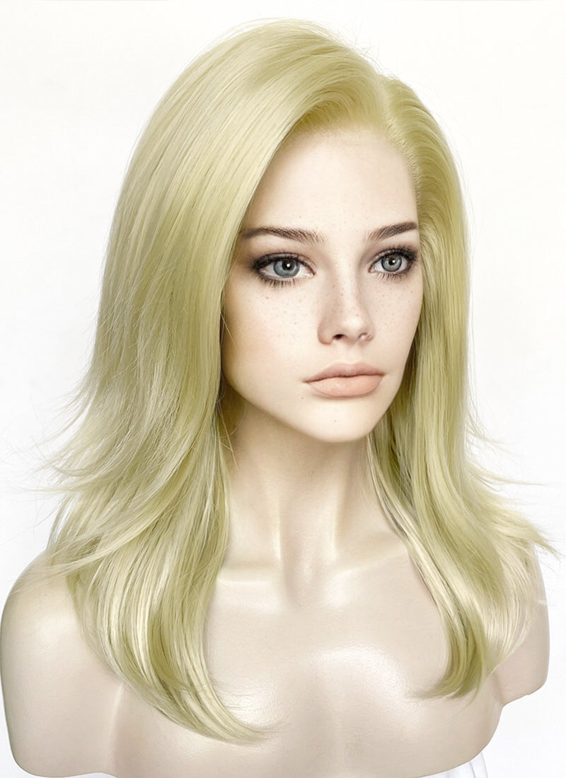 Blonde Straight Lace Front Synthetic Wig LW4041
