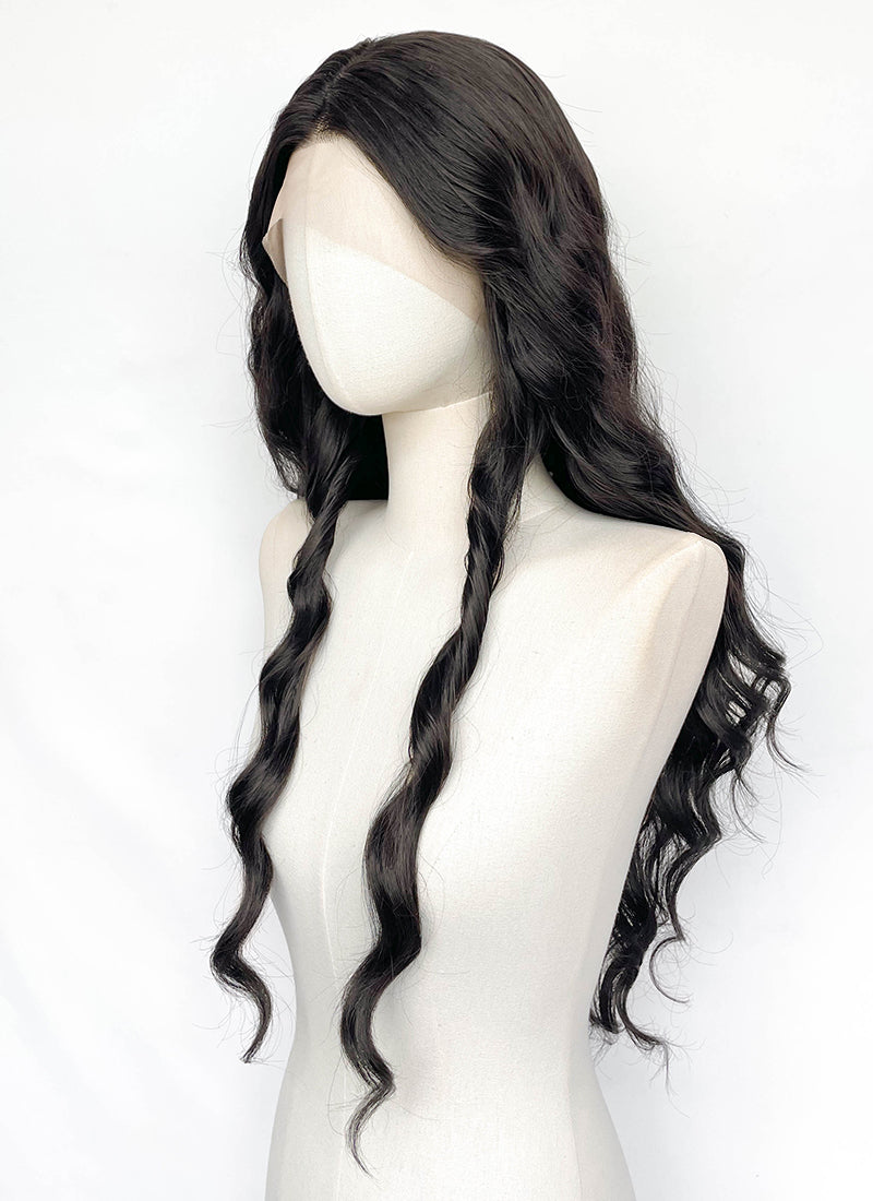 The Lord of the Rings Arwen Brunette Wavy Lace Front Synthetic Hair Wig LW4120
