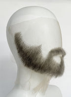 The Last of Us Joel Miller Handmade HD Lace Realistic Grey Beard and Moustache Facial Hair Set MB001