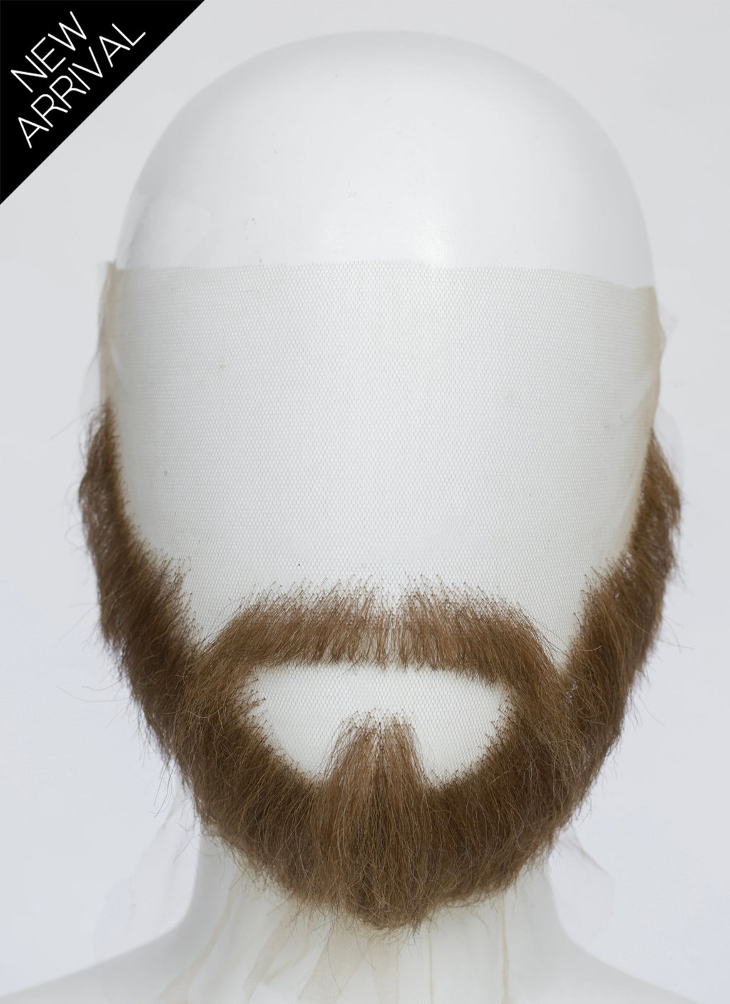 Star Wars Obi-Wan Kenobi Handmade HD Lace Realistic Brown Beard and Moustache Facial Hair Set MB009