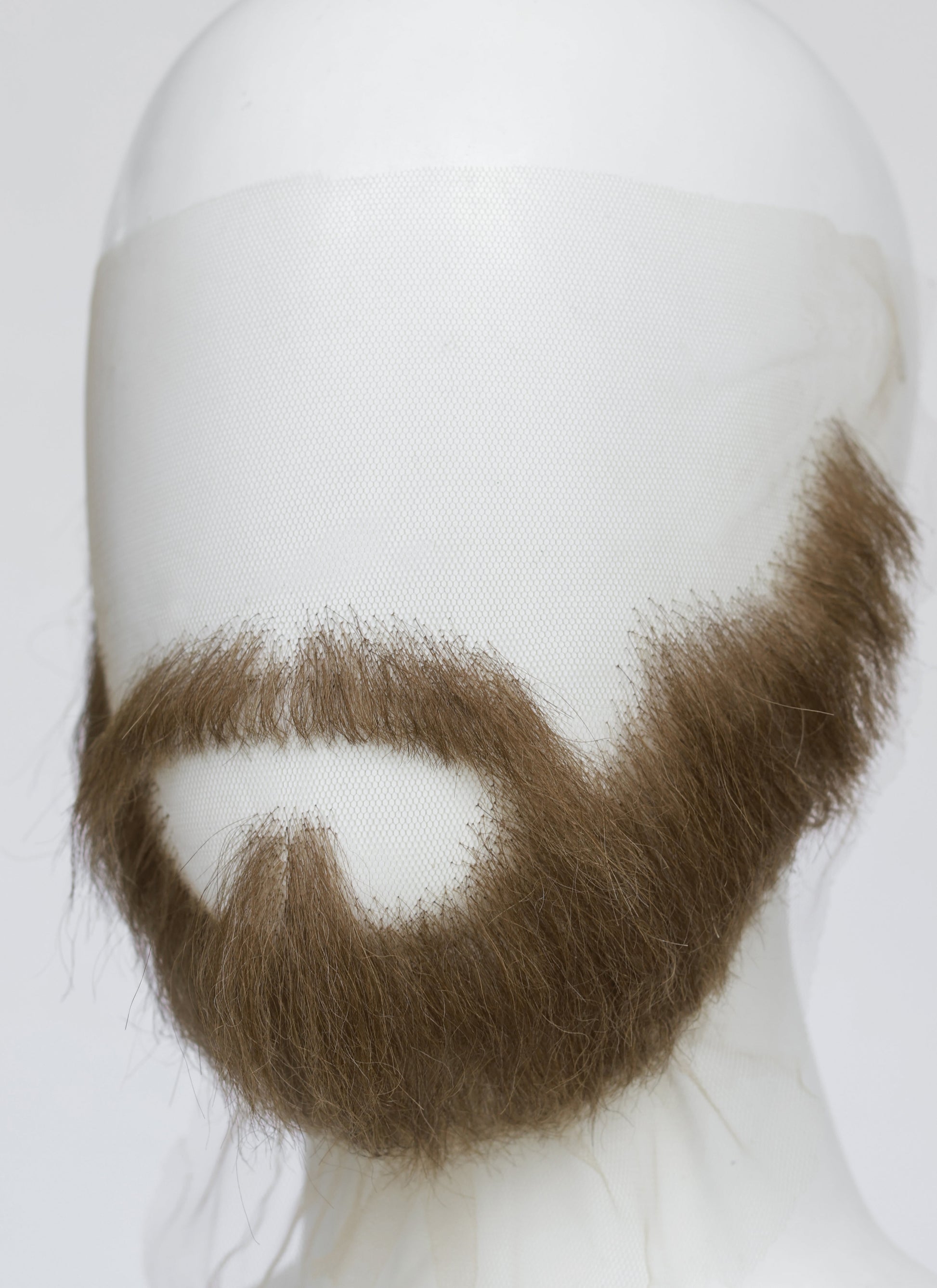 Star Wars Obi-Wan Kenobi Handmade HD Lace Realistic Brown Beard and Moustache Facial Hair Set MB009