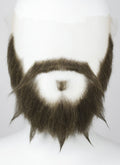 Overwatch Cole Cassidy Handmade HD Lace Realistic Ash Brown Full Beard and Moustache Facial Hair Set MB013