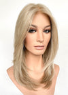 Mixed Blonde Straight Bob Mono Top Lace Wig MN006