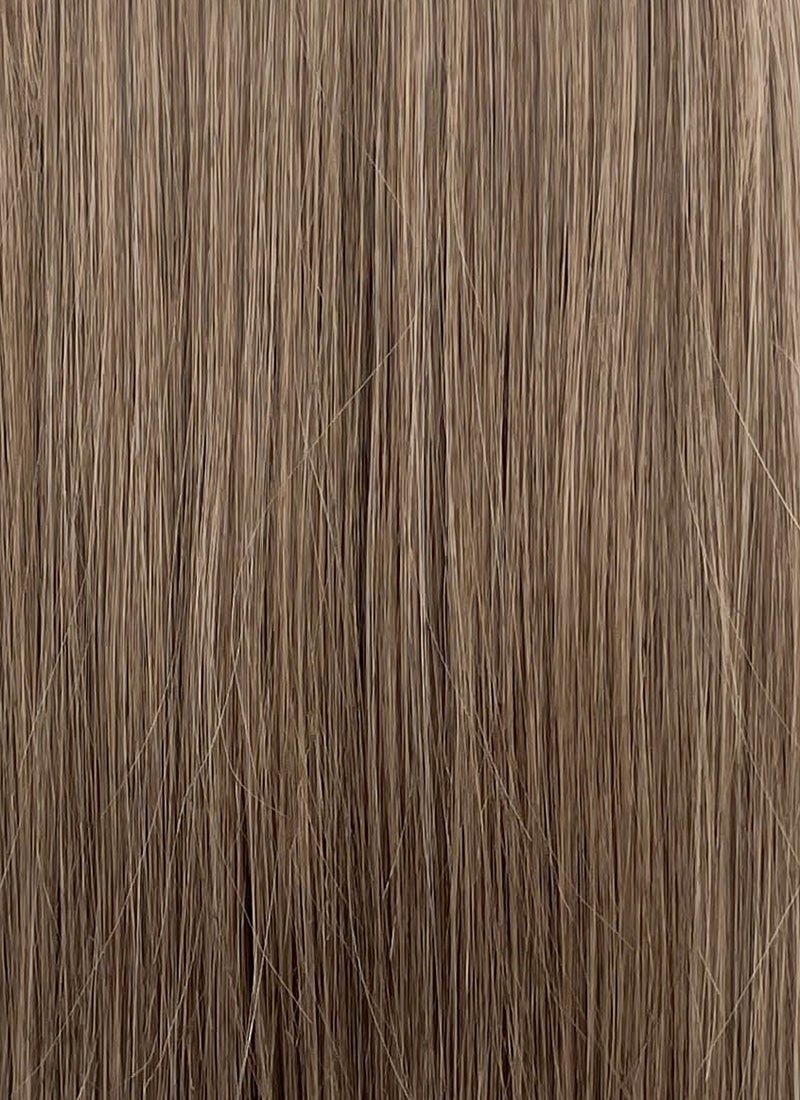 Mixed Brown Straight Synthetic Hair Wig NLCS024