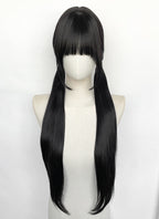 Black Straight Synthetic Hair Wig NS623