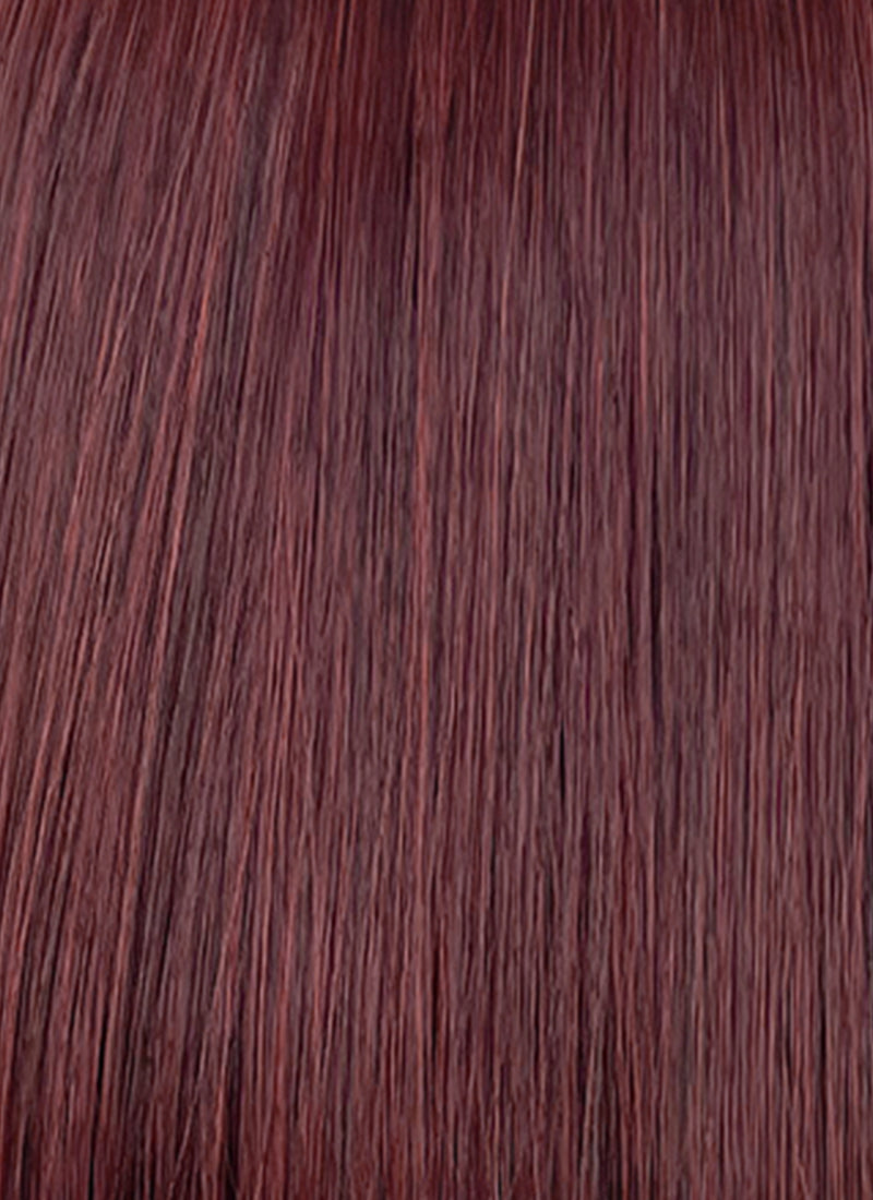 Red Mixed Auburn Straight Bob Synthetic Hair Wig NS626