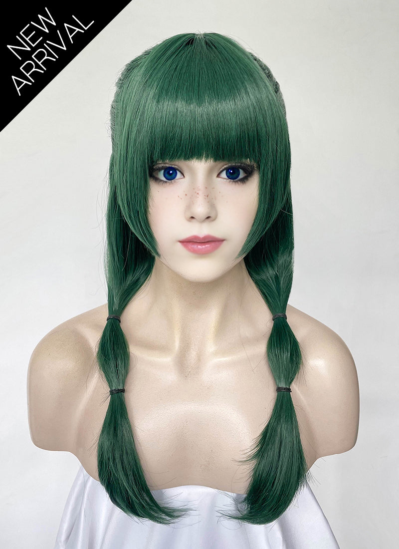 The Apothecary Diaries Maomao Green Braided Synthetic Hair Wig TB1758