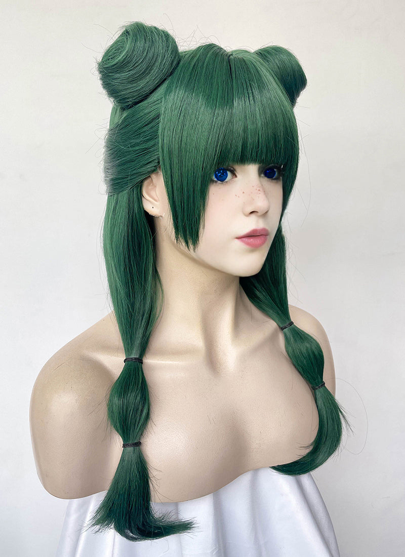 The Apothecary Diaries Maomao Green Braided Synthetic Hair Wig TB1759