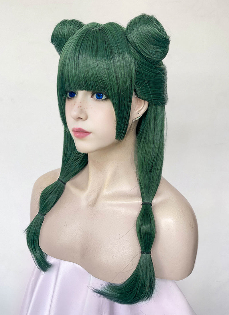 The Apothecary Diaries Maomao Green Braided Synthetic Hair Wig TB1759