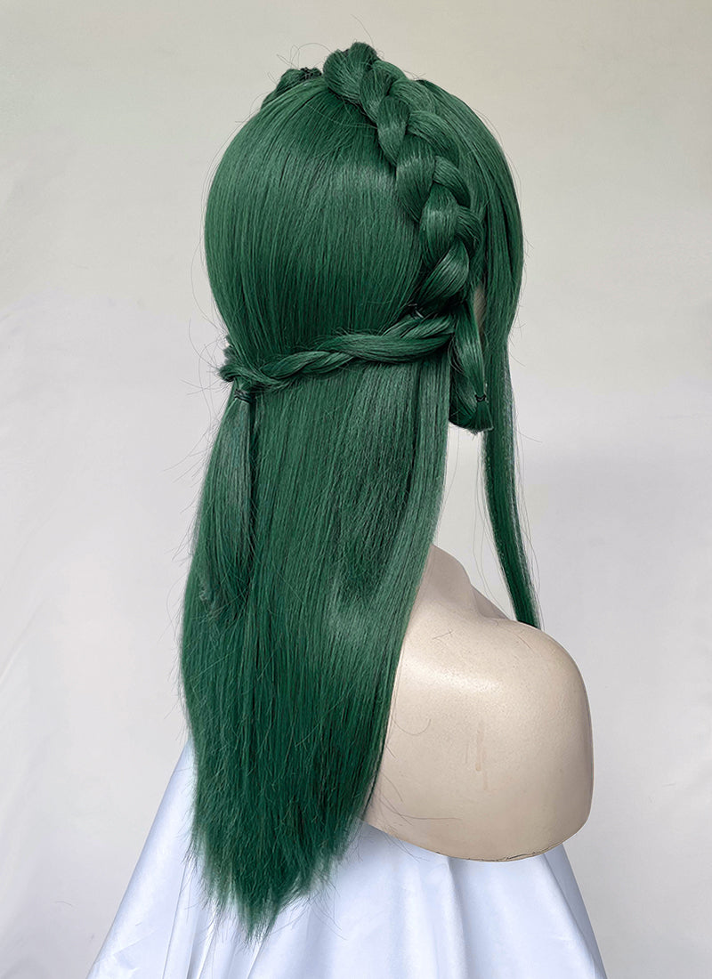 The Apothecary Diaries Maomao Green Braided Synthetic Hair Wig TB1760