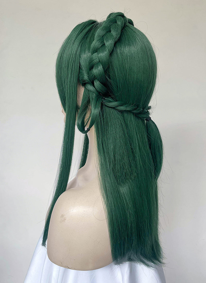 The Apothecary Diaries Maomao Green Braided Synthetic Hair Wig TB1760