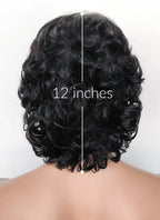 Stranger Things Mike Wheeler Black Curly Synthetic Men's Wig TB1769A