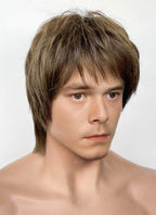 Stranger Things Jonathan Byers Brown Straight Synthetic Men's Wig TB1771A