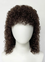 Stranger Things Dustin Henderson Brunette Curly Lace Front Synthetic Wig TBH1772