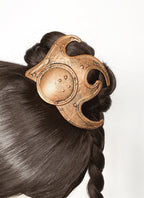 Star Wars Princess Leia Brunette Braided Lace Front Synthetic Wig LF2208