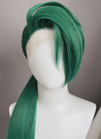 Pokemon Scarlet Pokemon Violet Rika Green Ponytail Lace Front Wig LF6187