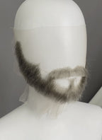 The Last of Us Joel Miller Handmade HD Lace Realistic Grey Beard and Moustache Facial Hair Set MB001