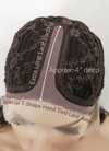 Brunette Wavy Lace Front Kanekalon Synthetic Wig LF7000