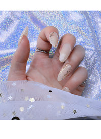 Almond Press-On Nails FN027