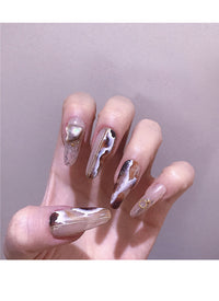 Almond Press-On Nails FN039