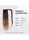 16" Wrap Around Synthetic Ponytail Extension