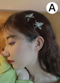 Butterfly Decor Hair Clip ( 1 Piece )