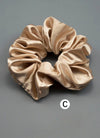 Plain Satin Scrunchie