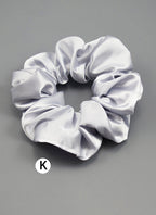 Plain Satin Scrunchie