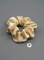 Plain Satin Scrunchie